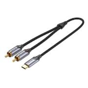 Изображение товара Кабель для компьютера Vention USB-C M/2RCA M - 1.5м BGUHG
