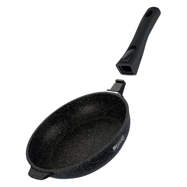 Изображение товара Сковорода со съёмной ручкой 28см (литой алюминий) REGENT inox Cosmo