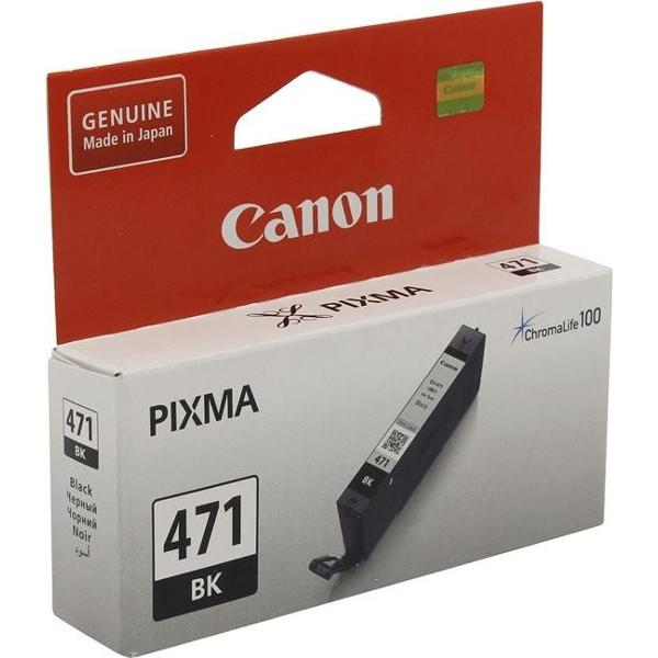 Картридж для струйного принтера Canon CLI-471 BK (0400C001)