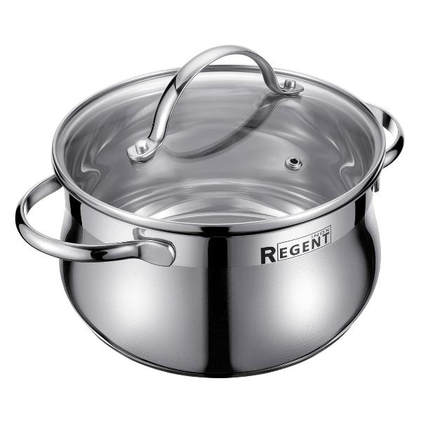 Изображение товара Кастрюля 16см/2.5л с крышкой REGENT inox Monica