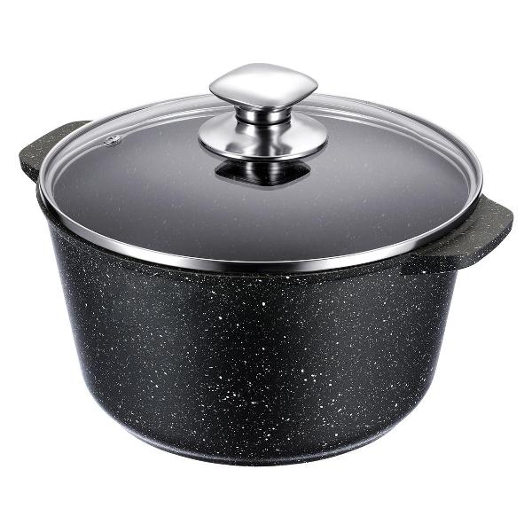 Изображение товара Кастрюля 2.8л/20 см (литой алюминий)с крышкой REGENT inox Cosmo