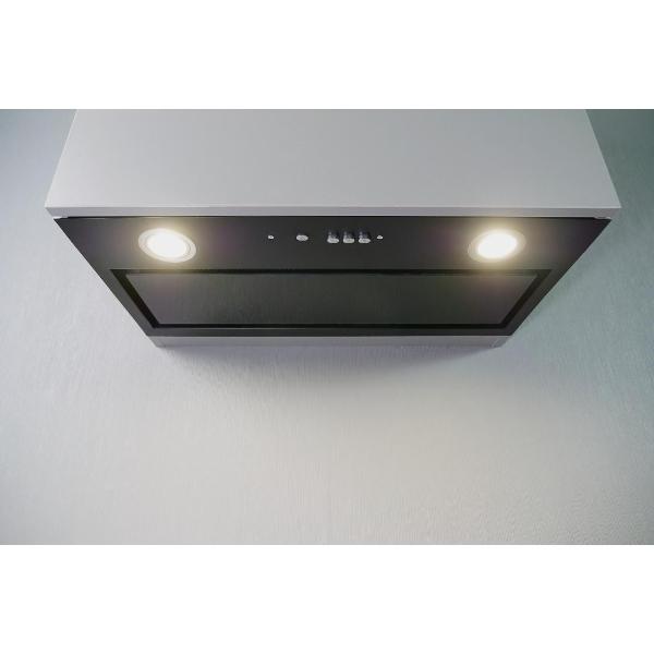 Изображение товара Вытяжка Elikor Cube 60П-1000 черный/стекло черное