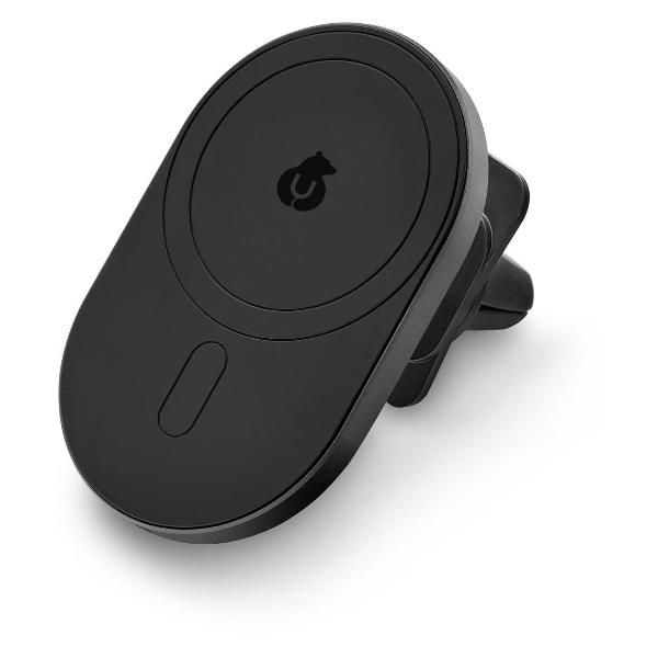 Изображение товара Держатель-зарядное устройство в автомобиль uBear Go Power MagSafe 15Вт (WL08GR10-AD)