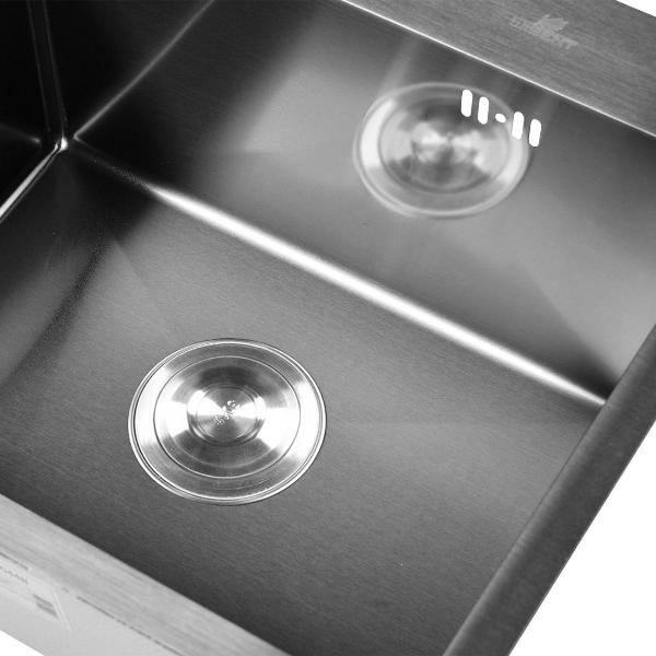 Изображение товара Мойка кухонная Wisent WS35044B/W02-114B/W405B