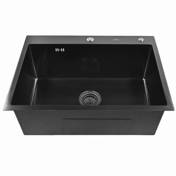 Изображение товара Мойка кухонная Wisent WS37050B/WGER019B