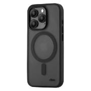 Изображение товара Чехол uBear для iPhone 15 Pro, с MagSafeусиленный, силк-тач (CS287BL61PMT-I23M)