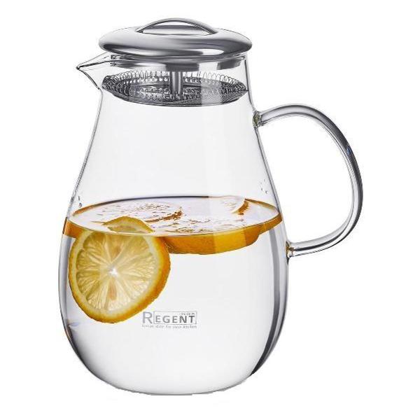 Изображение товара Кувшин с фильтр-ситечком 1.8 л REGENT inox Franco