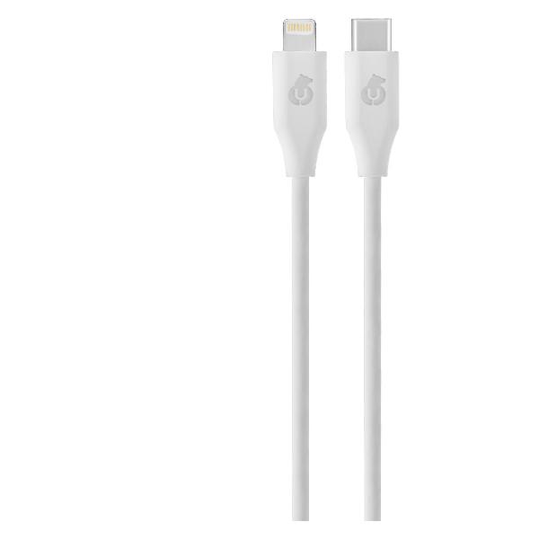 Изображение товара Кабель uBear Life Cable USB Type-C - Lightning 1,2м белый