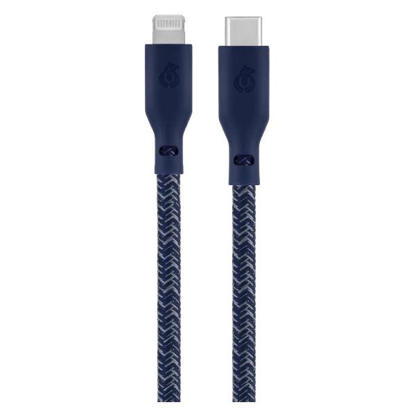 Изображение товара Кабель uBear Trend USB Type-C - Lightning 1,2м синий