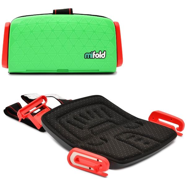 фото Детское автокресло mifold the grab and go lime green (mf01 eu grn)