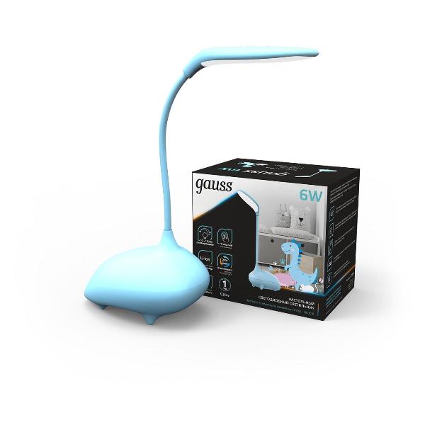 Изображение товара Светильник настольный Gauss Qplus 6W LED 1/10/30 Light Blue GTL701