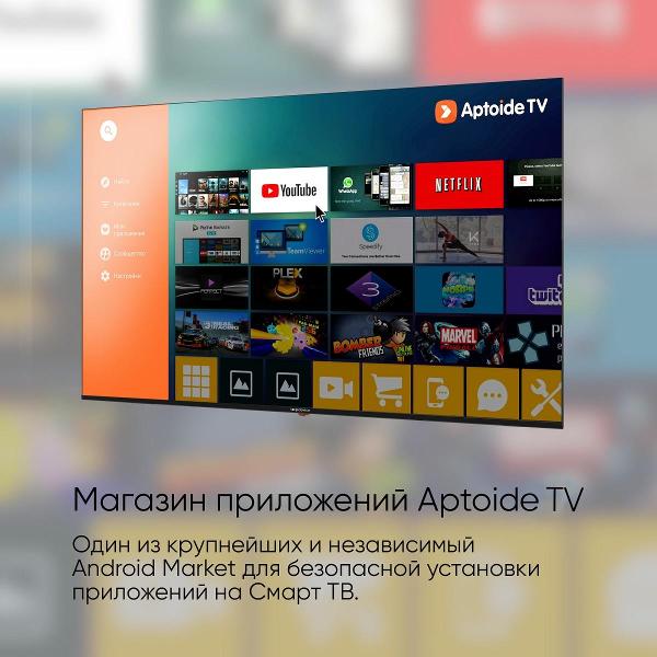 Изображение товара Телевизор TopDevice 55" ULTRA NEO CS06 Black
