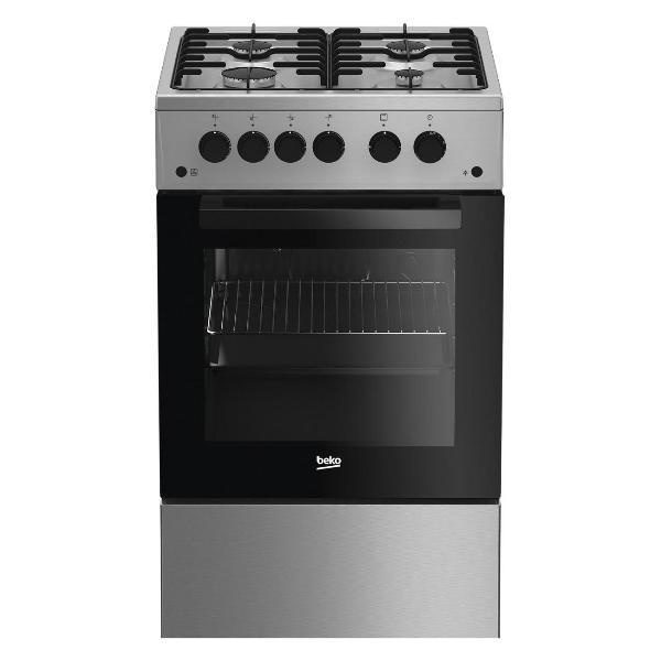 Газовая плита (50-55 см) Beko FSGT52110DXO