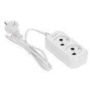Изображение товара Удлинитель Proconnect 2 гнезда 1.5 м 1300 Вт б/з (13-4200)