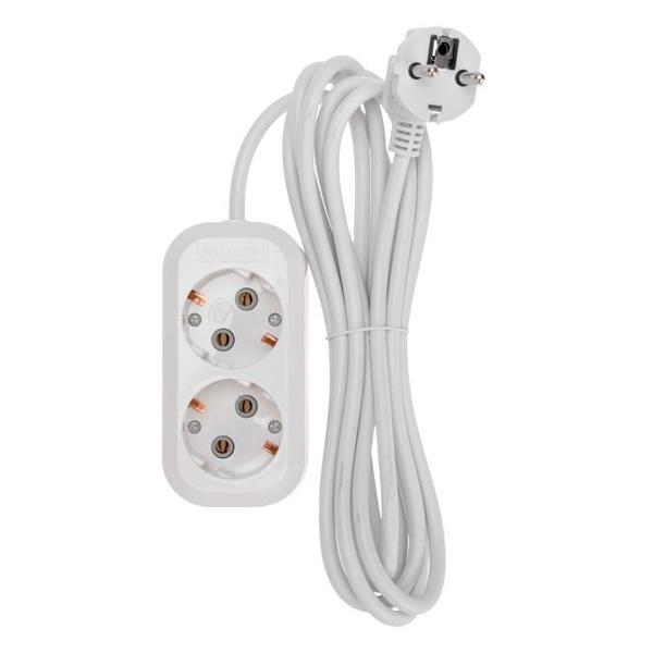 Изображение товара Удлинитель Proconnect 2 гнезда 3 м 1300 Вт с/з (13-4203)