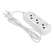 Изображение товара Удлинитель Proconnect 3 гнезда 1.5 м 1300 Вт б/з (13-4205)