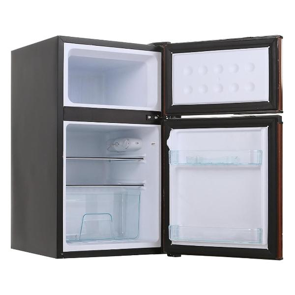 Изображение товара Холодильник Tesler RCT-100 дерево/черный