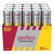 Изображение товара Батарея Perfeo AAA R03 20шт