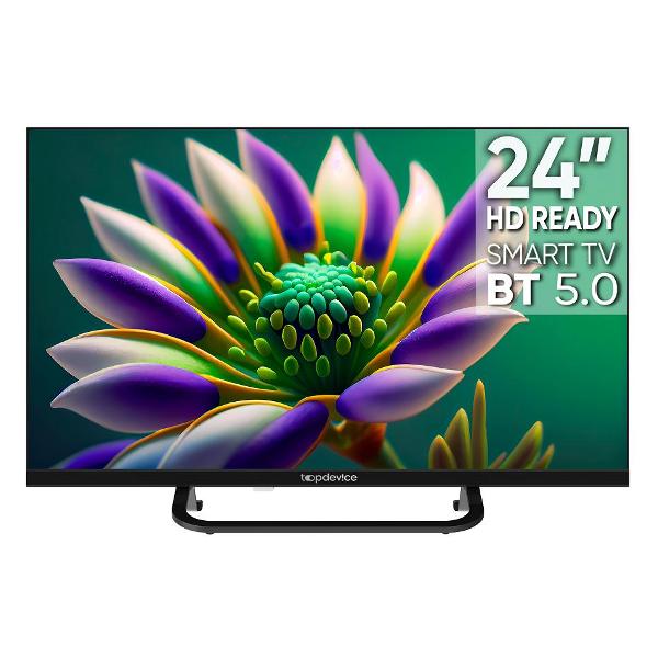 Телевизор topdevice TV 24" FRAMELESS NEO CS04 Black
