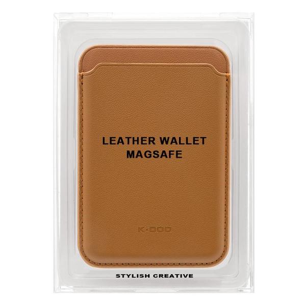 Изображение товара Картхолдер для телефона ЛОМ для iPhone 13 mini коричневый