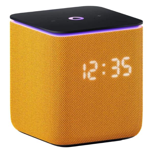 Умная колонка Яндекс Станция Миди с Алисой на YaGPT, с Zigbee, оранжевый (24Вт) (YNDX-00054ORG)