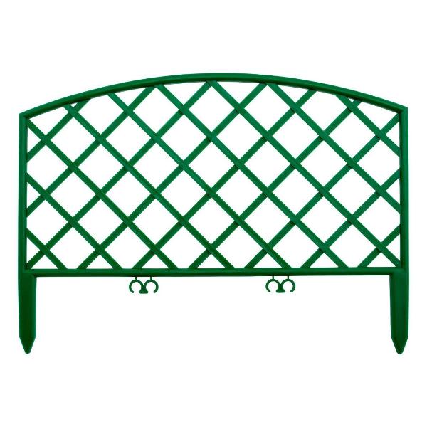 Изображение товара Забор декоративный Palisad Сетка, 24х320 см, зеленый, (65006)