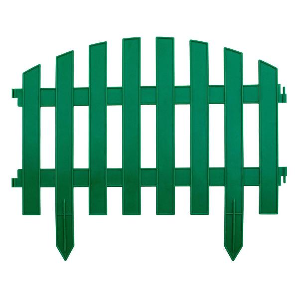 Изображение товара Забор декоративный Palisad Винтаж, 28х300 см, зеленый, (65012)