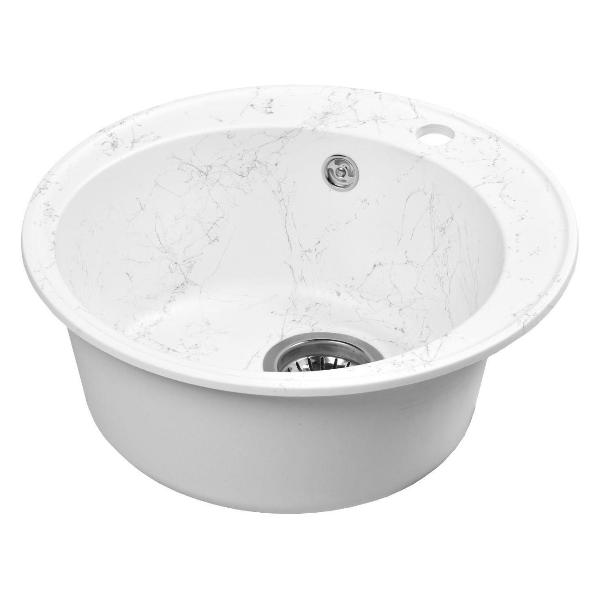 Изображение товара Мойка кухонная Wisent WA05-10 Wh