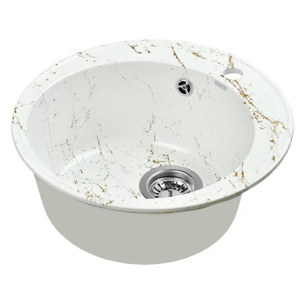 Изображение товара Мойка кухонная Wisent WA05-13 Wh