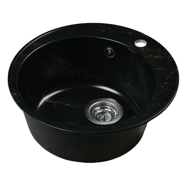 Изображение товара Мойка кухонная Wisent WA05-14 Bl/Gl