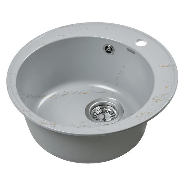 Изображение товара Мойка кухонная Wisent WA05-15 Gr/Gl