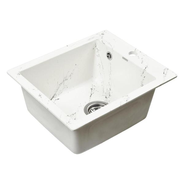 Изображение товара Мойка кухонная Wisent WA10-13 Wh/Gl