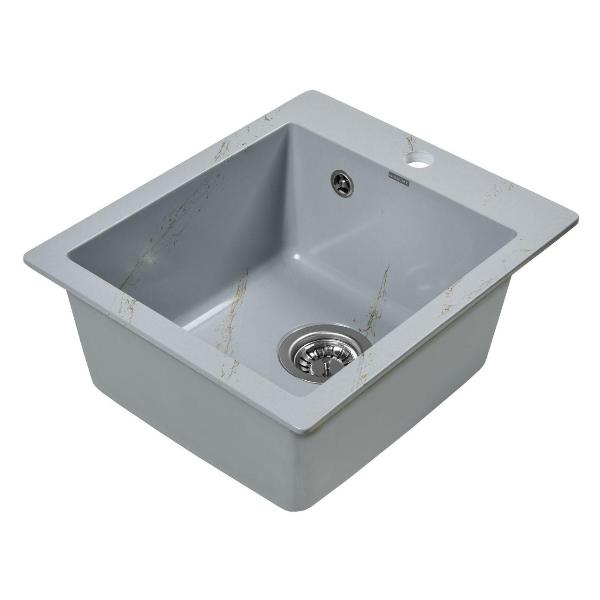 Изображение товара Мойка кухонная Wisent WA10-15 Gr/Gl