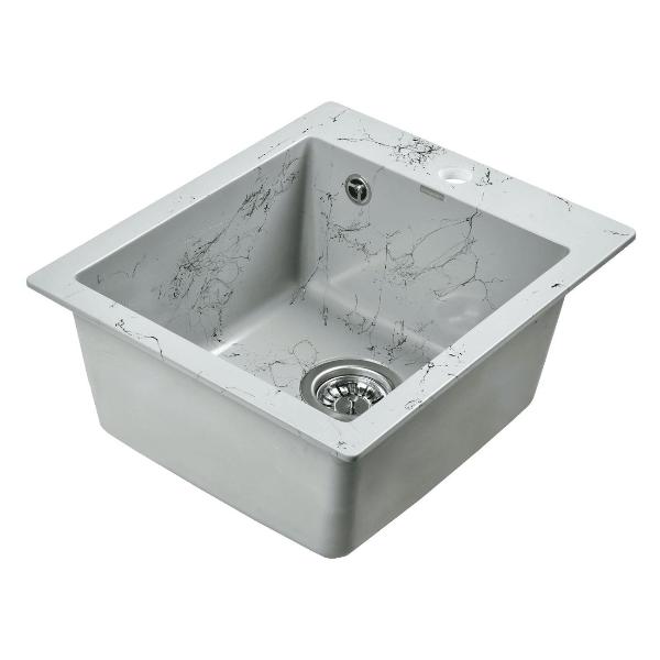 Изображение товара Мойка кухонная Wisent WA10-16 Gr/Bl