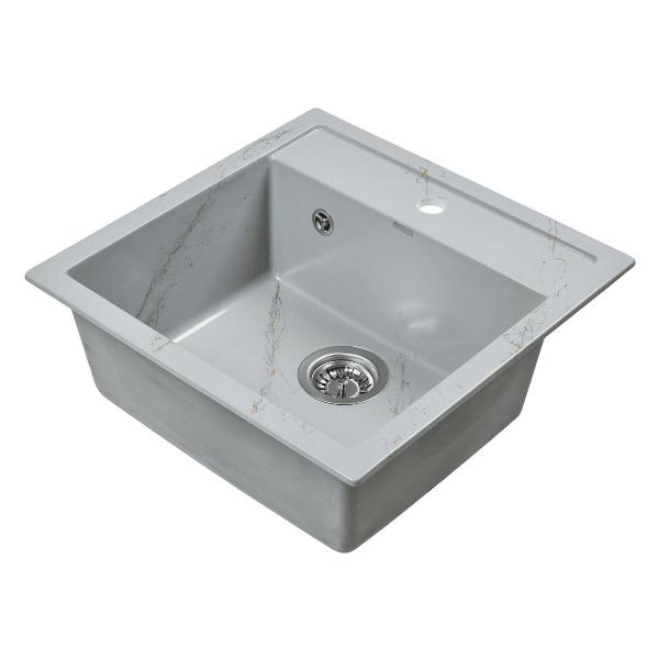 Изображение товара Мойка кухонная Wisent WA11-15 Gr/Gl