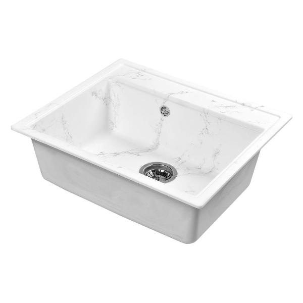 Изображение товара Мойка кухонная Wisent WA12-10 Wh/Gr