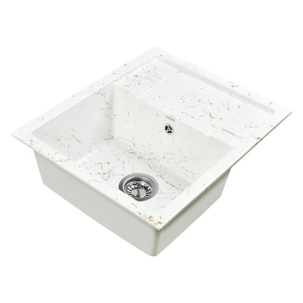 Изображение товара Мойка кухонная Wisent WB19-13 Wh/Gl