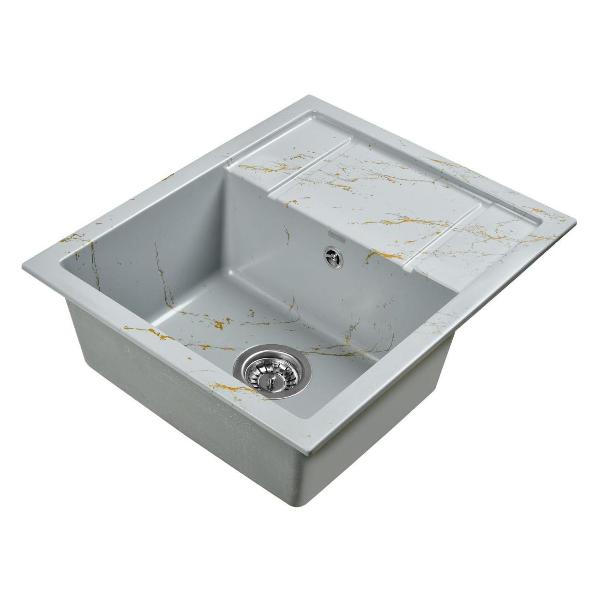 Изображение товара Мойка кухонная Wisent WB19-15 Gr/Gl