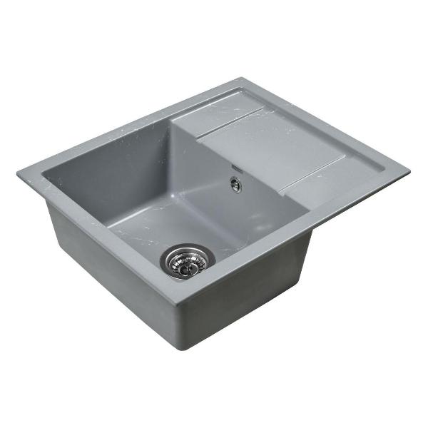 Изображение товара Мойка кухонная Wisent WB19-17 Gr/Wh