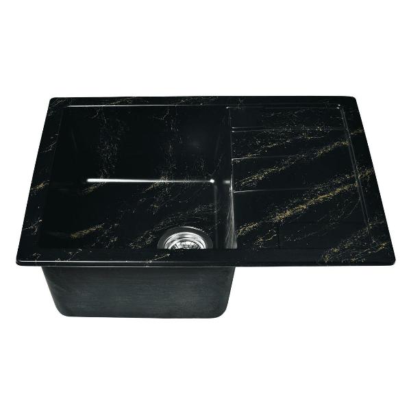 Изображение товара Мойка кухонная Wisent WB22-14 Bl/Gl