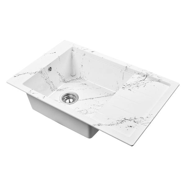 Изображение товара Мойка кухонная Wisent WB28-12 Wh/Bl