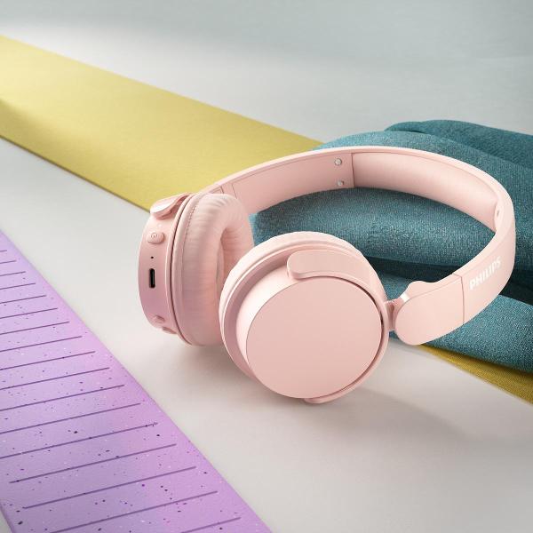 Изображение товара Наушники накладные Bluetooth Philips TAH4209 Pink