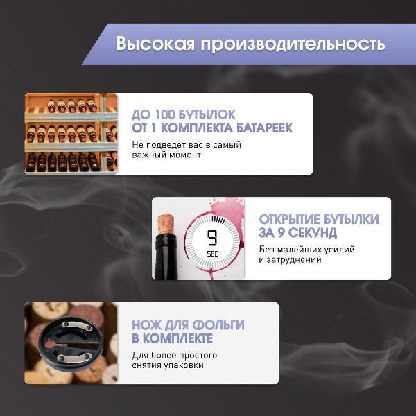 Изображение товара Штопор электрический Zigmund & Shtain ZWC-640