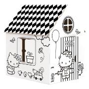 Изображение товара 3D-модель из картона ND Play Домик-раскраска Hello Kitty