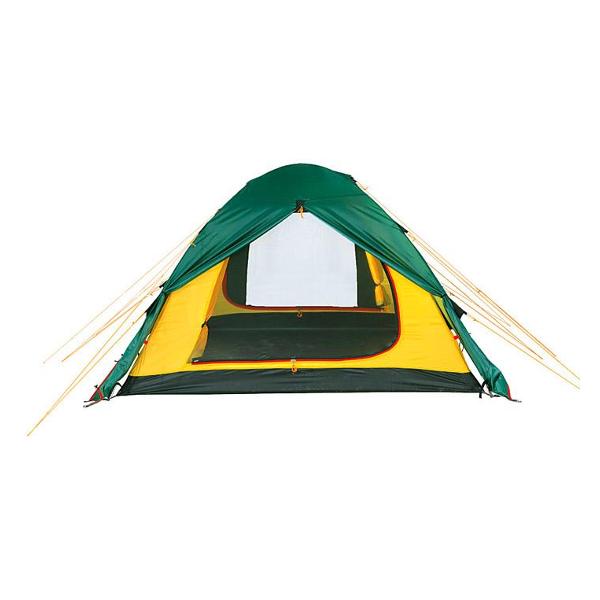 Палатка туристическая ALEXIKA TOWER 3 Plus Fib Green/ Yellow