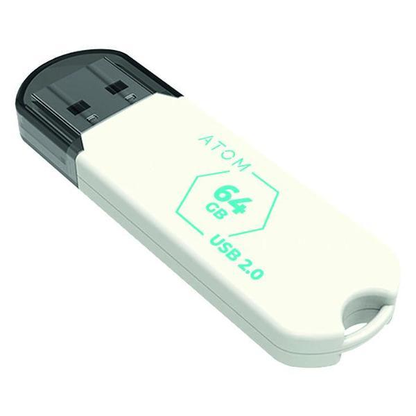 Изображение товара Флеш-диск Atom 64GB USB2.0 AUSB2H2W/64GB