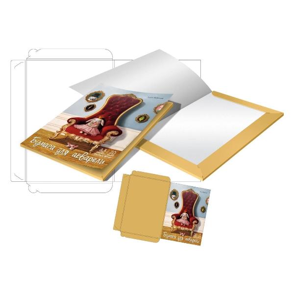 Изображение товара Бумага для акварели ND Play Принцесса