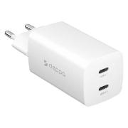 Изображение товара Сетевое зарядное устройство Deppa USB-C Power Delivery GaN 65W 11445