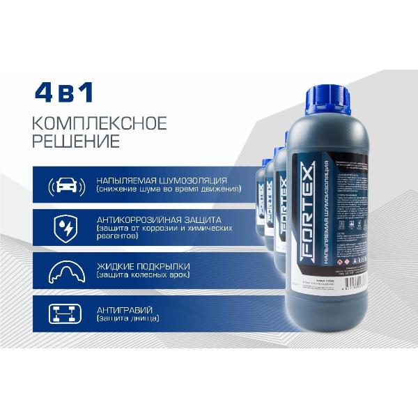 Изображение товара Напыляемая шумоизоляция Fortex C.5508