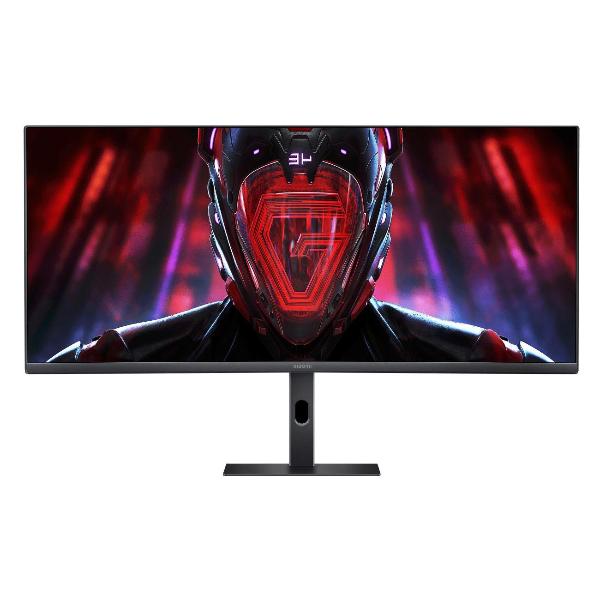 Монитор игровой Xiaomi 34"/VA/3440x1440/180Гц/черный (G34WQi) широкоформатный изогнутый